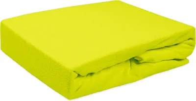 Immagine prodotto di Lenzuolo a pieghe, con fascia elastica, in spugna 60x120 Verde