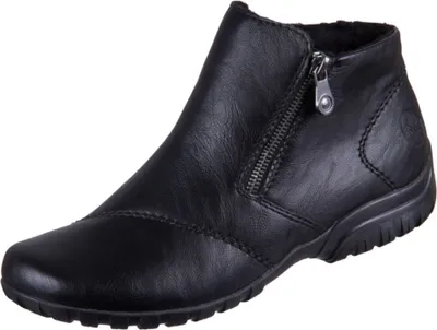Produktbild von Rieker Stiefelette - Schwarz Synthetik Größe: 39 Normal