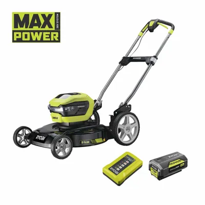 Produktbild von MAX POWER Akku-Mulchmäher RY36LMMX51A-140, 36Volt, Rasenmäher