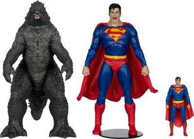 Immagine prodotto di Figurki Akcji DC Multiverse Superman vs Godzilla 2-Pack 30 cm McFarlane Toys