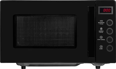 Produktbild von Exquisit Mikrowelle MW7020-F-030DI schwarz | Flatbed | 700 Watt | Timer | 20 Liter