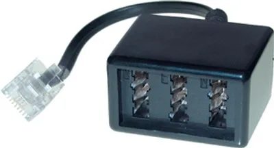 Produktbild von Telefonadapter RJ45 (8/4) Stecker an NFN Buchse, Good Connections®