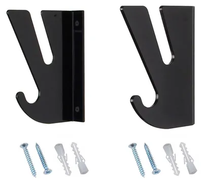 Produktbild von Skateboard-Wandhalter mit zusätzlichen Haken