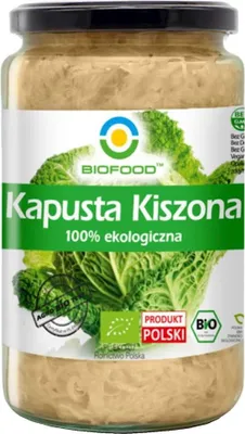 KAPUSTA KISZONA BEZGLUTENOWA BIO 700 g (500 g) - BIO FOOD