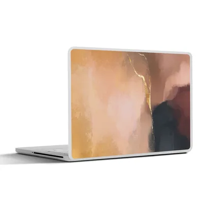 Produktbild von MuchoWow® Laptop Aufkleber Sticker Cover Abstrakt - Malerei - Pastell 31x22.5 cm - Laptop-Deko