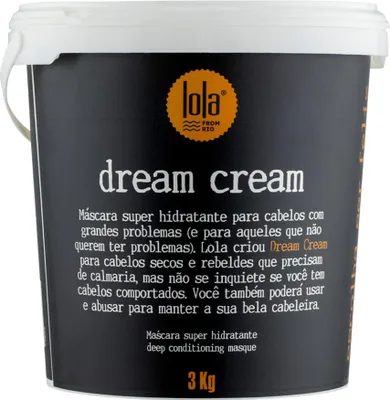 Image de Lola From Rio Dream Cream 3000gr - masque super hydratant  cheveux rebelles