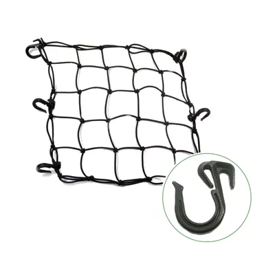 Produktbild von Gepäcknetz JMP schwarz 40x40 cm 6 Plastikhaken