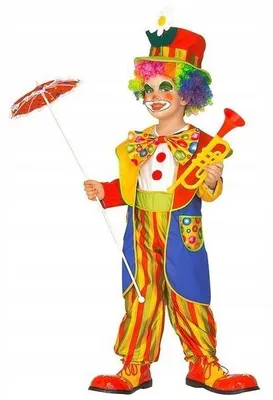 Imagen del producto de "PAYASO" (Traje, chaqueta, pajarita, sombrero)