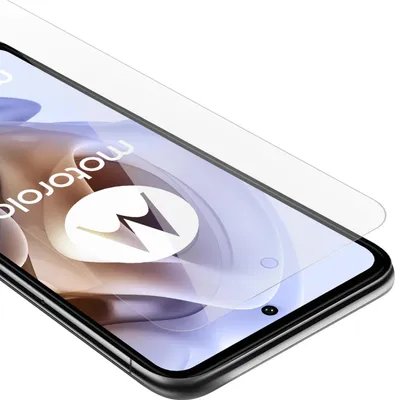 Produktbild von Cadorabo Panzer Folie für Motorola MOTO G31 / G41 Schutzfolie in Transparent Gehärtetes Tempered Display-Schutzglas