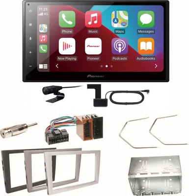 Produktbild von Pioneer SPH-DA160DAB Android Auto Einbauset für Opel Vectra C Signum Corsa Combo