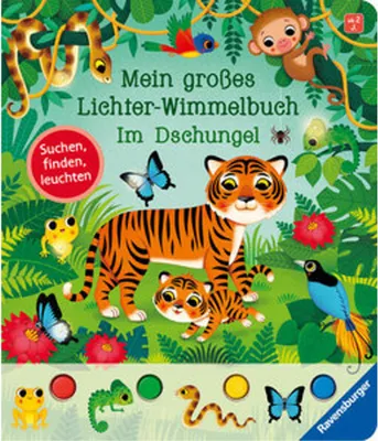 Immagine prodotto di Mein großes Lichter-Wimmelbuch - Im Dschungel