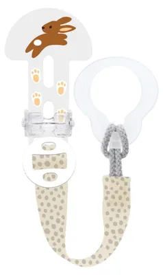 Imagen del producto de MAM, Mordedor con clip y funda protectora, para bebés desde el nacimiento, color neutro