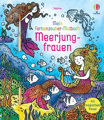 Produktbild von Mein Farbenzauber-Malbuch: Meerjungfrauen