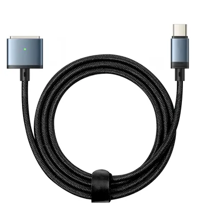 Produktbild von Avizar, Ladekabel (USB-C auf MagSafe 3, Nylon, 140W, 2m) für Apple MacBook Pro / MacBook Air M2, Blau