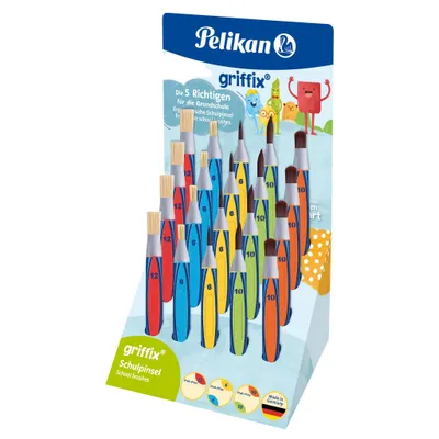 Produktbild von Pelikan griffix, Bürstenset, Sortiert, Synthetisch