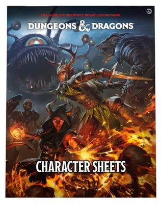 Productafbeelding van Dungeons & Dragons RPG: Karakterbladen (2024)