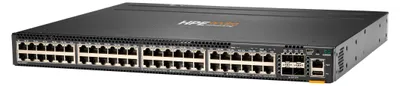 Produktbild von HPE Aruba Networking CX 6300M 48-port 1GbE and 4-port SFP56 Switch, Managed, L3, Gigabit Ethernet (10/100/1000), Power over Ethernet (PoE), Rack-Einbau