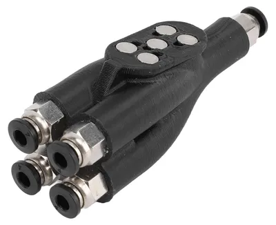 4-in-1 Rohrerweiterungsanschluss für 3D-Drucker Zuführmodul