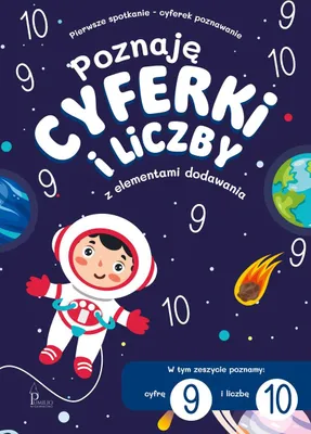 Produktbild von Poznaję cyferki i liczby 9, 10 z elementami dodawania