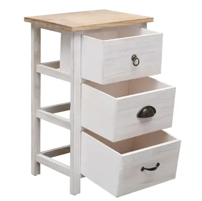 Zdjęcie produktu dla vidaXL Szafka boczna 35x25x57 cm z litego drewna paulownia