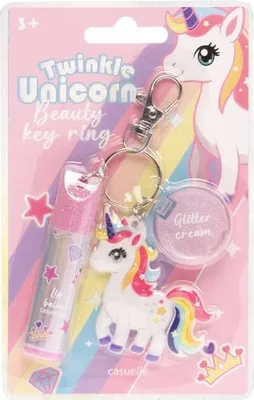 Produktbild von Beauty-Schlüsselanhänger - Twinkle Unicorn - 1 Stück