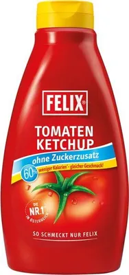 Produktbild von Felix Ketchup ohne Zuckerzusatz 1,4kg