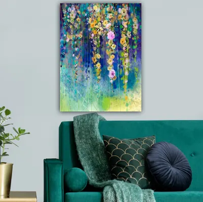 Produktbild von Wallity, 333920696_70100- HPE1385, Bunt, Leinwandbilder, 70 x 100 cm, 100% Leinwand