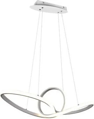 Zdjęcie produktu dla Lampa wisząca LED SANSA biała 28W Neutralna biel 3300lm metal wym:150x80x26,5cm IP20 RL
