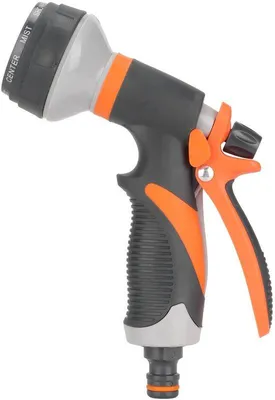 Produktbild von Gartenschlauchpistole mit ergonomischem Design - Verstellbar - Gartensprinkler - wassersparend - schnelle Verbindung - für Gartenbewässerung