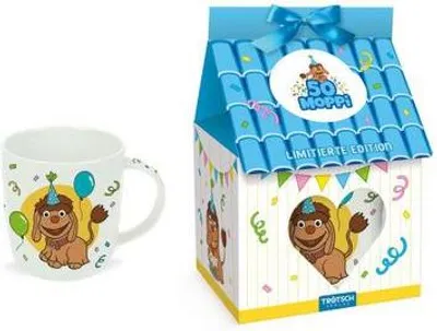 Produktbild von TRÖTSCH - Unser Sandmännchen Tasse in Geschenkverpackung Jubiläumstasse Moppi