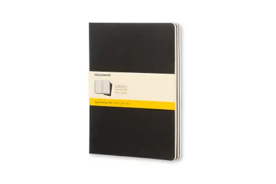 Immagine prodotto di Moleskine 9788883705021 Taccuino MOLESKINE Cahier, XL, a scacchi, cartone, nero