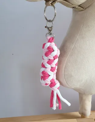 Produktbild von Hobby Horse Seilleine - Hellrosa/Dunkelrosa/Weiß