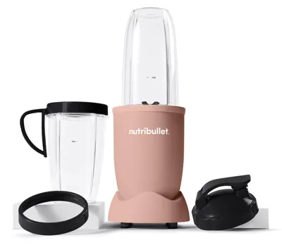 Zdjęcie produktu dla NutriBullet NB907MACL, Blender sportowy, 0,9 l, Rozgniatacz do lodu, 900 W, Różowy