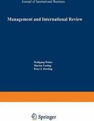 Produktbild von Management and International Review