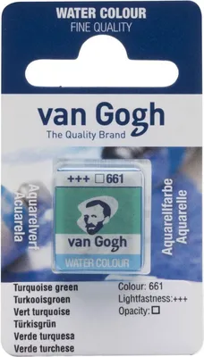 Produktbild von Van Gogh | Aquarellfarbe napje Turkooisgroen