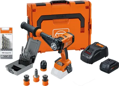 Produktbild von Fein 4-Gang Akku-Bohrschrauber ASCM 18-4 QM AS Metal Advanced Top Set 18 V / 1x 5,0 Ah Akku + Ladegerät inkl. Zubehör in L-Boxx - 71161563000