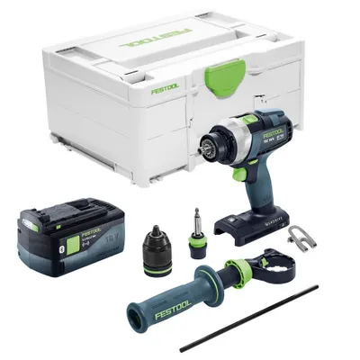 Produktbild von Festool Akku-Schlagbohrschrauber QUADRIVE TPC 18/4 I-Basic-5,0, 577053
