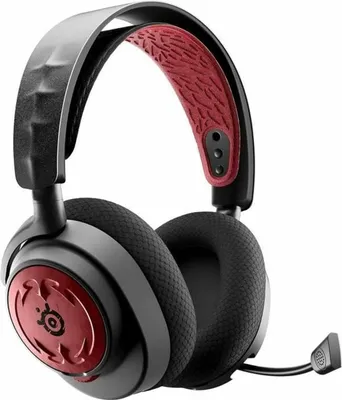 Produktbild von Kabelloses Multiplattform-Gaming-Headset – STEELSERIES – ARCTIS NOVA 7: DIABLO IV EDITION – Rot und Schwarz