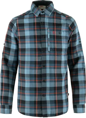 Produktbild von Fjällräven Fjäll Räven Herren Fjällglim Shirt Indigo Blue-Dawn Blue XL