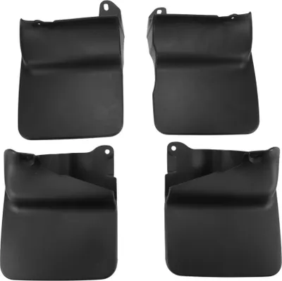 Image de Bavettes de boue pour Toyota Land Cruiser Prado FJ90 (Deux portes) 1996-2002 Avant & Arrière Bavettes de boue avec Accessoires de Montage