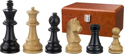 Produktbild von Philos Schachfiguren Ludwig XIV Holz Set Königshöhe 110 mm