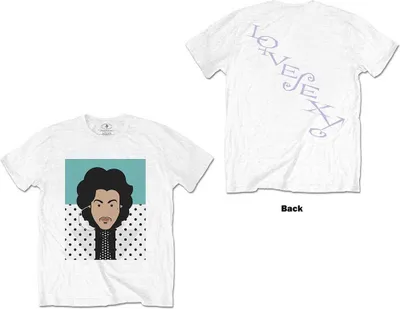 Produktbild von Prince Lovey (Back Print) White XL T-Shirt