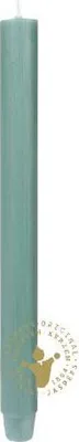 Produktbild von Durchgefärbte Stabkerzen seegrün 185 x 26 mm, 20 Stück