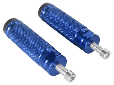 Produktbild von Fußrasten, verstellbare Positionierung, langlebige Aluminiumlegierung, Blau