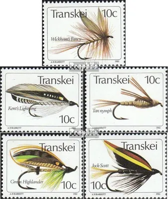 Produktbild von Briefmarken Südafrika - Transkei 1981 Mi 83-87 (kompl.Ausg.) gestempelt Angelhaken