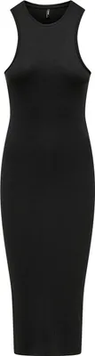 Produktbild von ONLY Figurbetontes Bodycon-Kleid Geripptes Midi Dress Ärmellos Größe: L