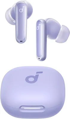 Produktbild von Wireless Earbuds mit Noise Cancelling, Adaptive Geräuschunterdrückung, BassUp, 60h Spielzeit, 2-in-1 Hülle und Smartphone-Ständer, IPX5, kabelloses