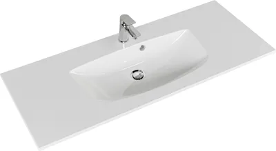 Produktbild von Pelipal Mineralmarmor-Waschtisch, Serie 6025 BME007M1170101 123 cm