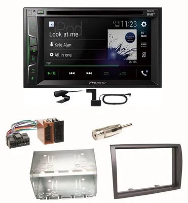 Produktbild von Pioneer AVH-A3200DAB Bluetooth DAB CD Einbauset für Fiat Ducato Boxer Jumper
