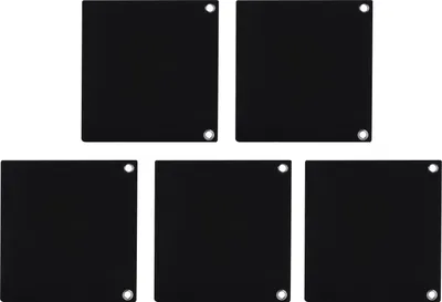 Zdjęcie produktu dla 5Pcs Torby do uprawy roślin Montowane na ścianie Degradowalne 3 kieszenie Sadzarka Akcesoria ogrodoweCzarny